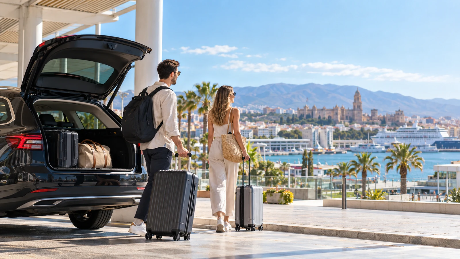 Costa Guest editorial travel image illustrating the guide topic: malaga airport estepona.