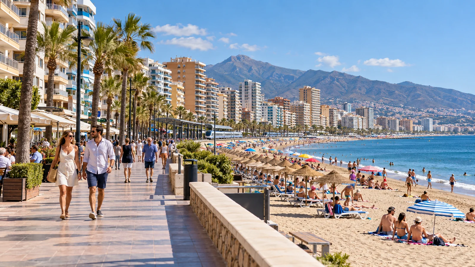 Costa Guest editorial travel image illustrating the guide topic: workation malaga vs fuengirola.