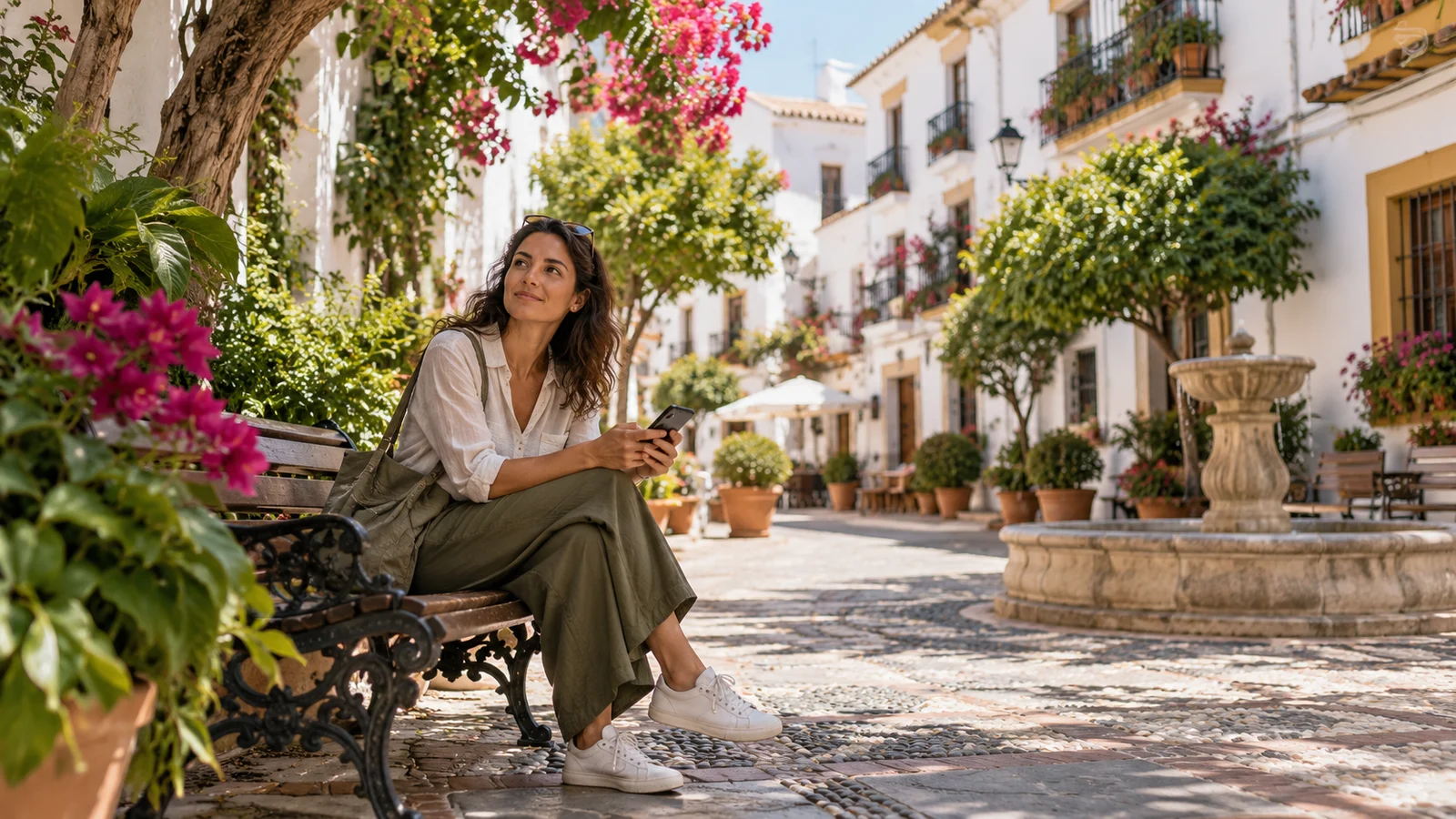 Costa Guest editorial travel image illustrating the guide topic: marbella solo travel.